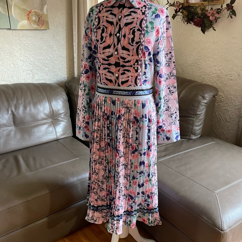 DJ Peony Boutique Pleated Dress